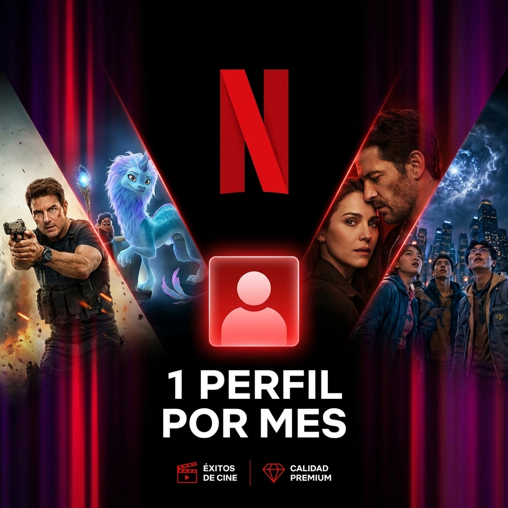 NETFLIX PERFIL 1 MES