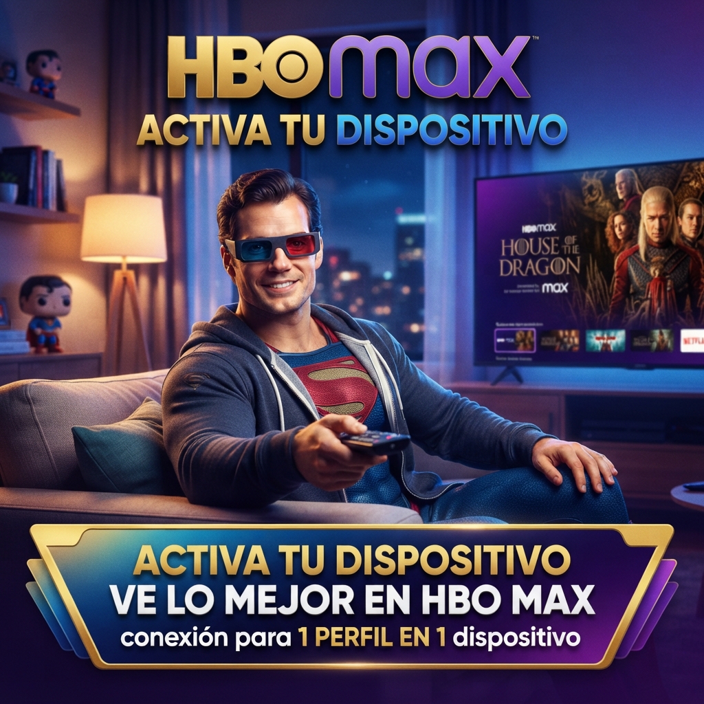 HBO Max Platino | 1 Mes (1 Dispositivo / Perfil Exclusivo) 🍿✨